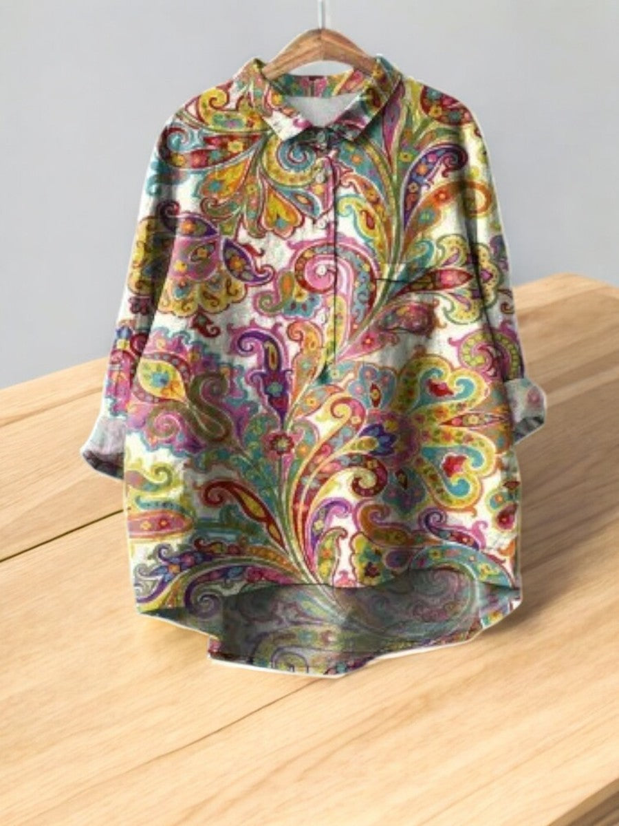 Mariposa - Boho Bloom Blouse