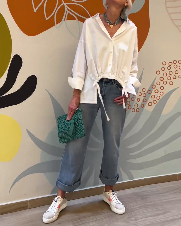 Aizelle - Modern Relaxed Top