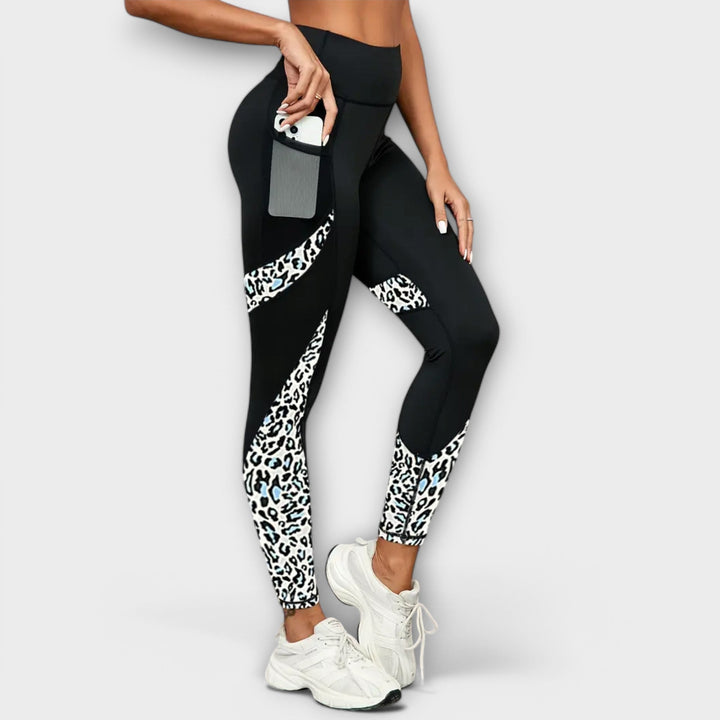 High-Waisted Leopard Print Leggings
