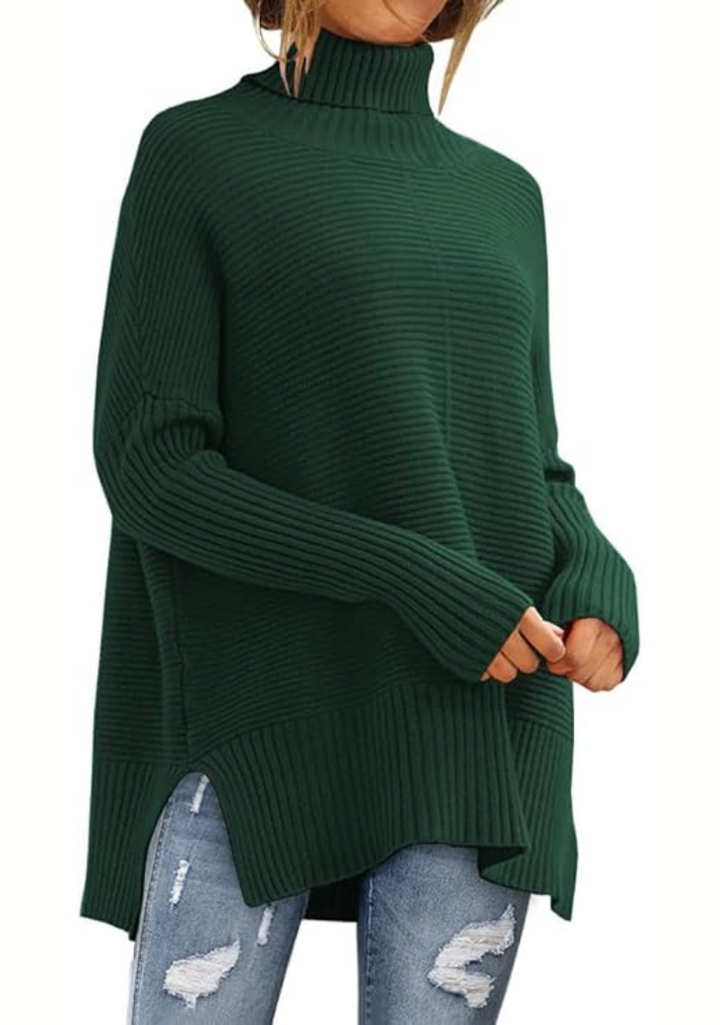Evelyn - Relaxed Turtleneck Sweater