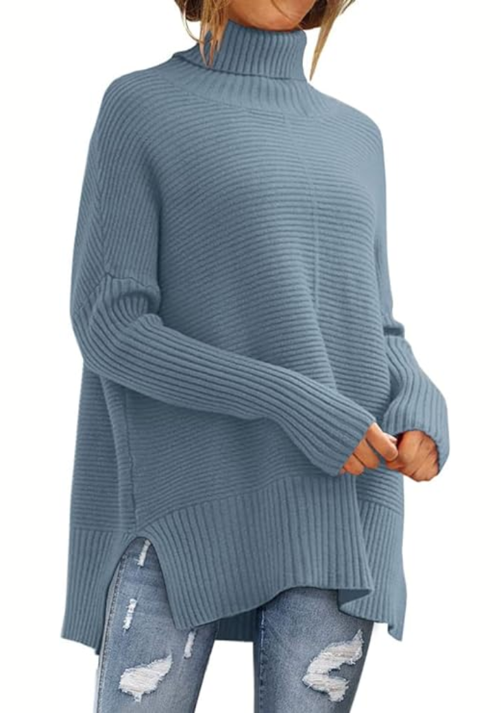 Evelyn - Relaxed Turtleneck Sweater