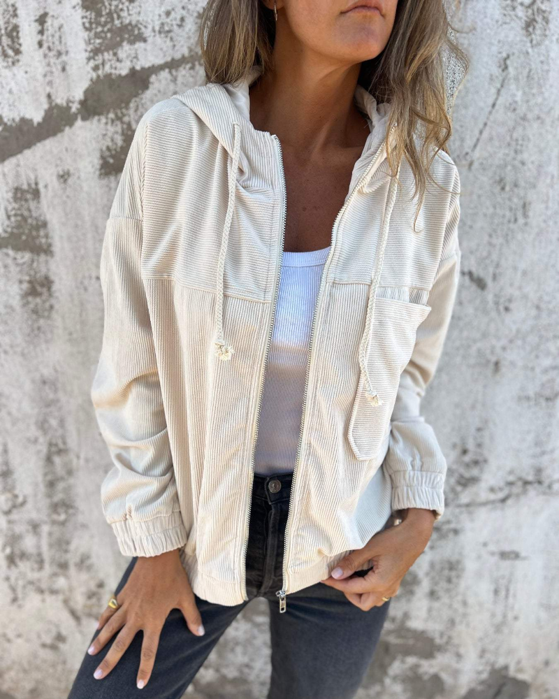 Isabella - Casual Corduroy Jacket