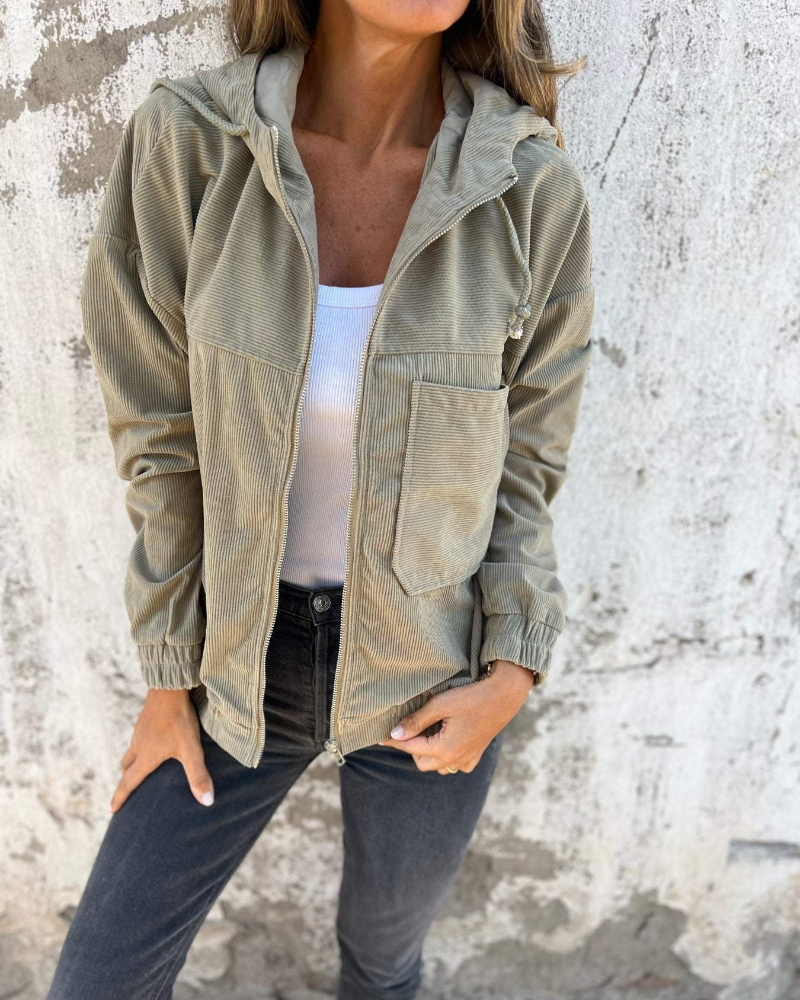 Isabella - Casual Corduroy Jacket