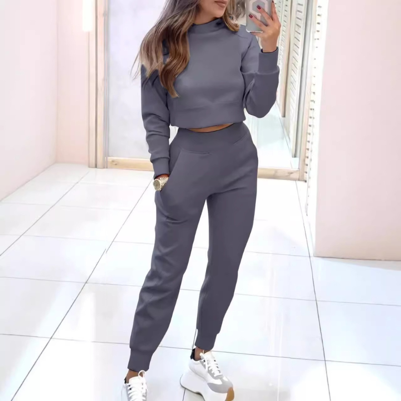 Sofia - Cropped Lounge Set