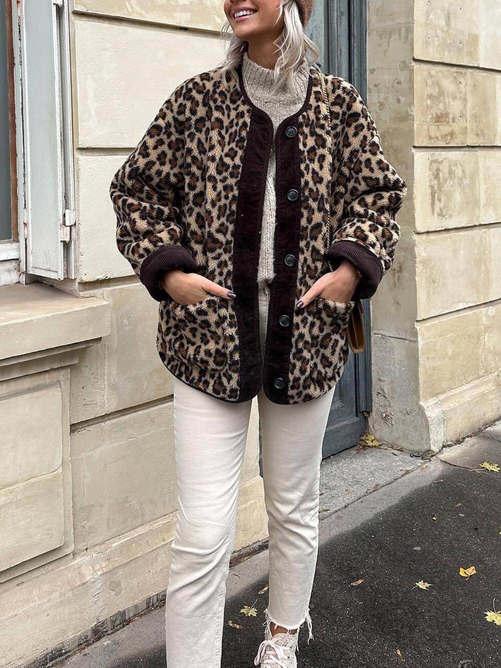 Delari - Leopard Cloud Jacket
