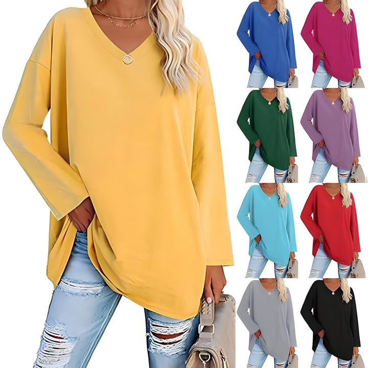 Elaine - Casual V-Neck Sweater
