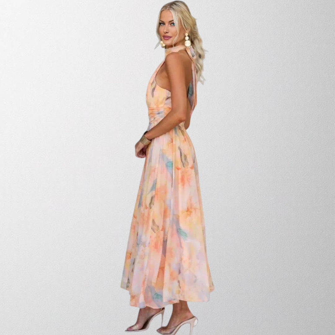 Olivia - Blossom Midi Dress