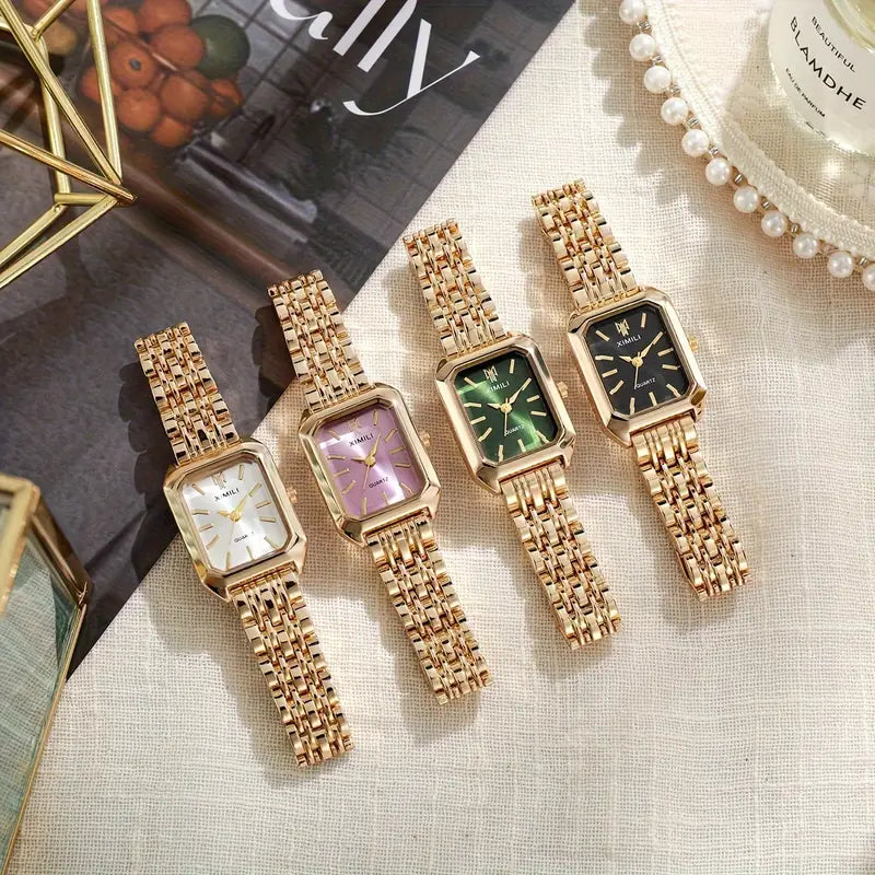Freya Link Watch | Gold