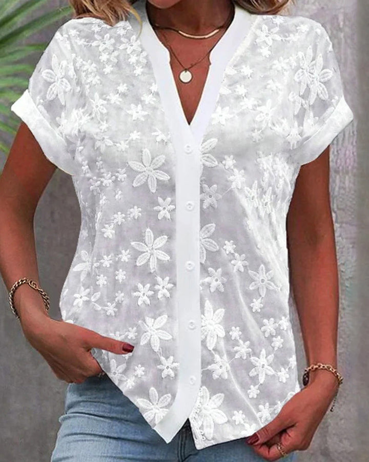 Hazelle - Delicate Elegance Top