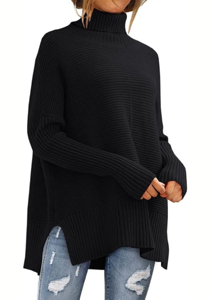 Evelyn - Relaxed Turtleneck Sweater