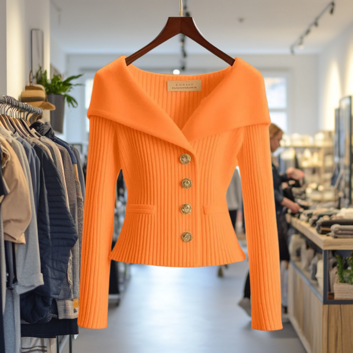 Necca - Elegant Button-Up Pullover