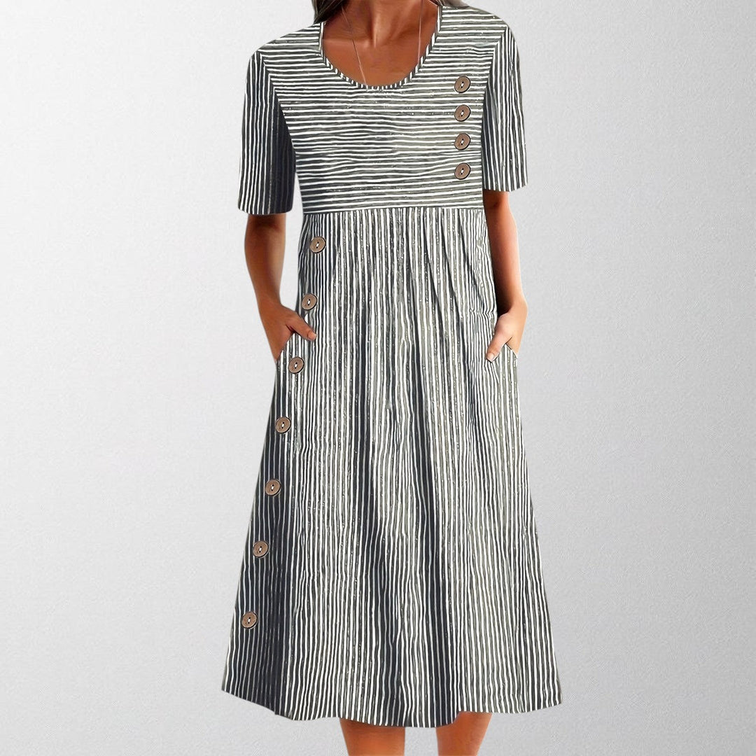 Joana - Striped Summer Dress