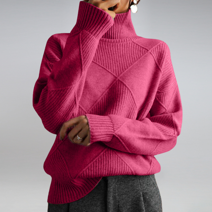 Delfina | High Neck Jumper
