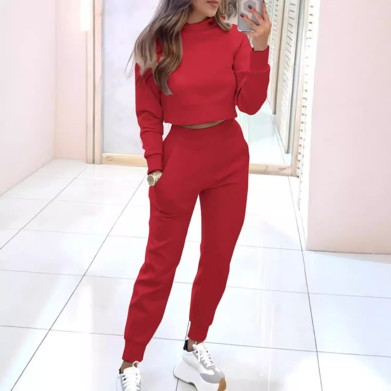 Sofia - Cropped Lounge Set