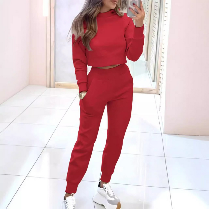 Sofia - Cropped Lounge Set