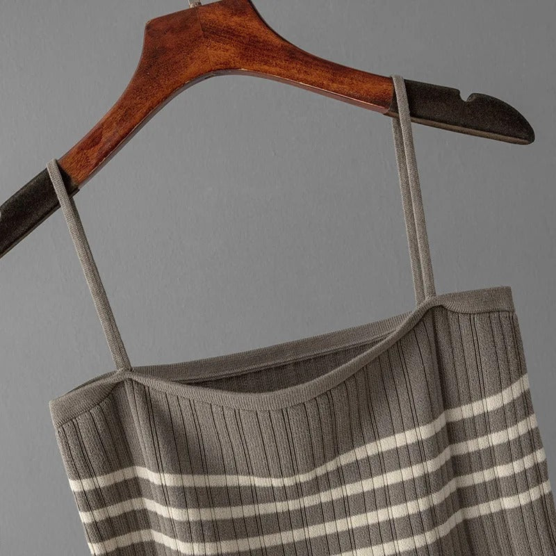 Tasha - Elegant Striped Set