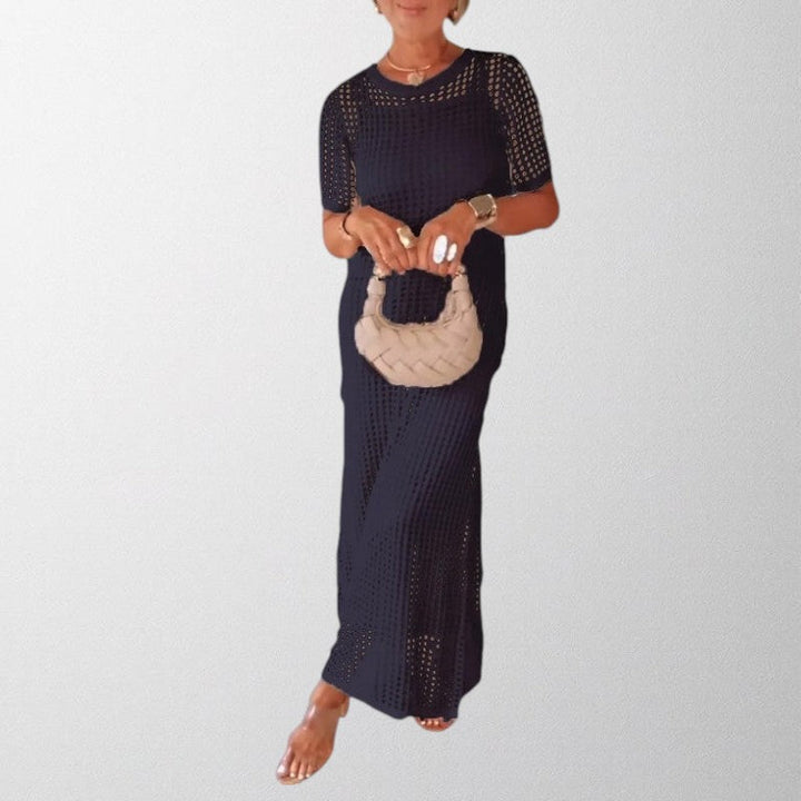 Olivia -  Cut-Out Long Maxi Dress