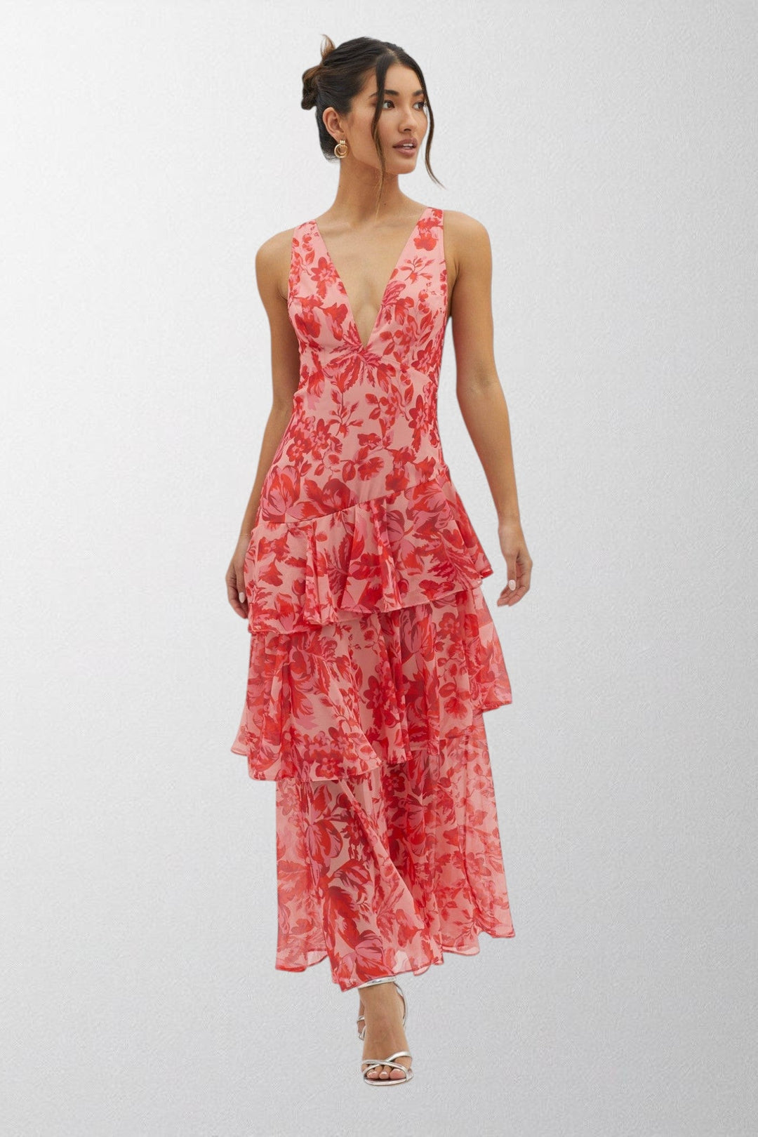 Olivia - Bloom Shift Midi Dress