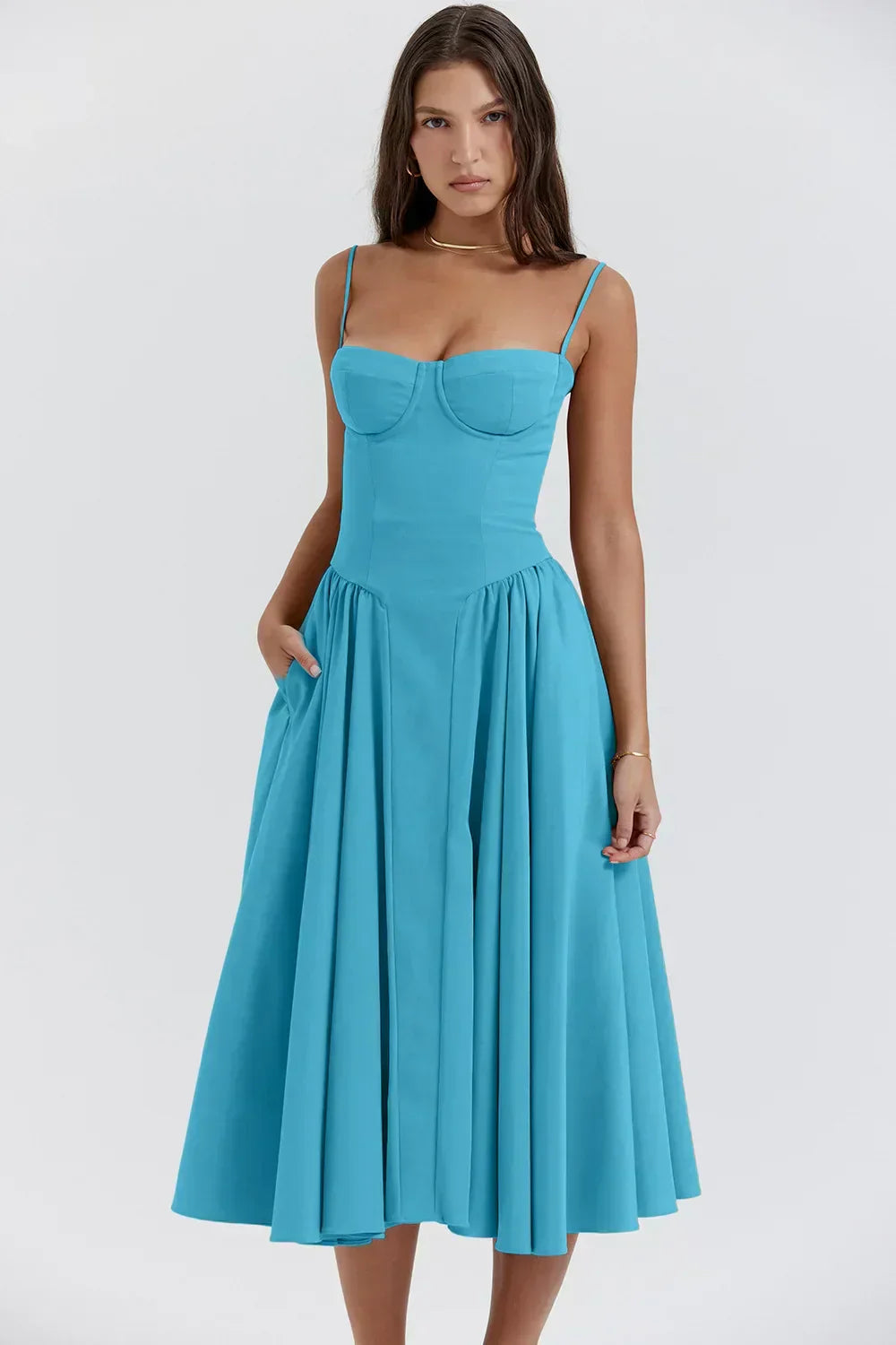 Lilianie - Chic Corset Flare Dress