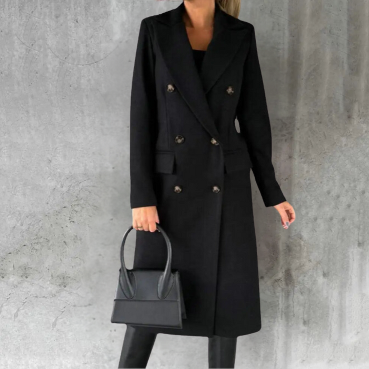 Lysandra - Elegant Double-Breasted Coat