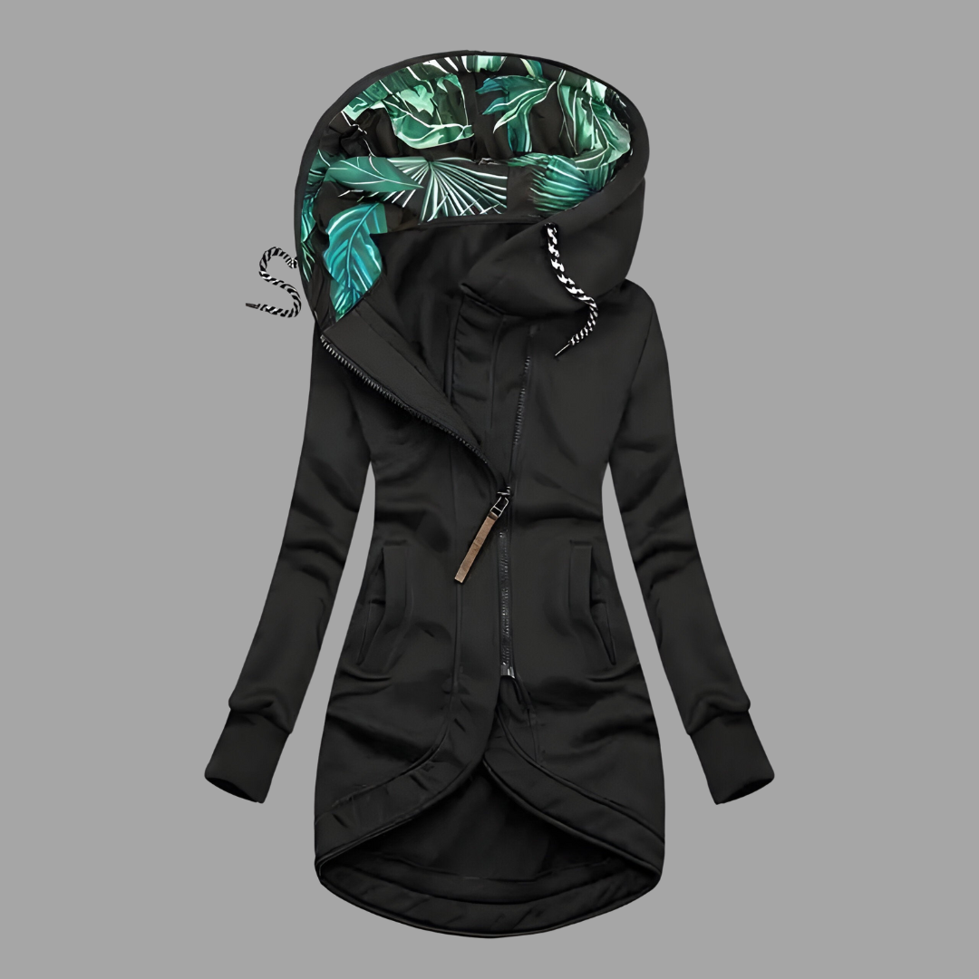 Harper - Cozy Hooded Longline Jacket