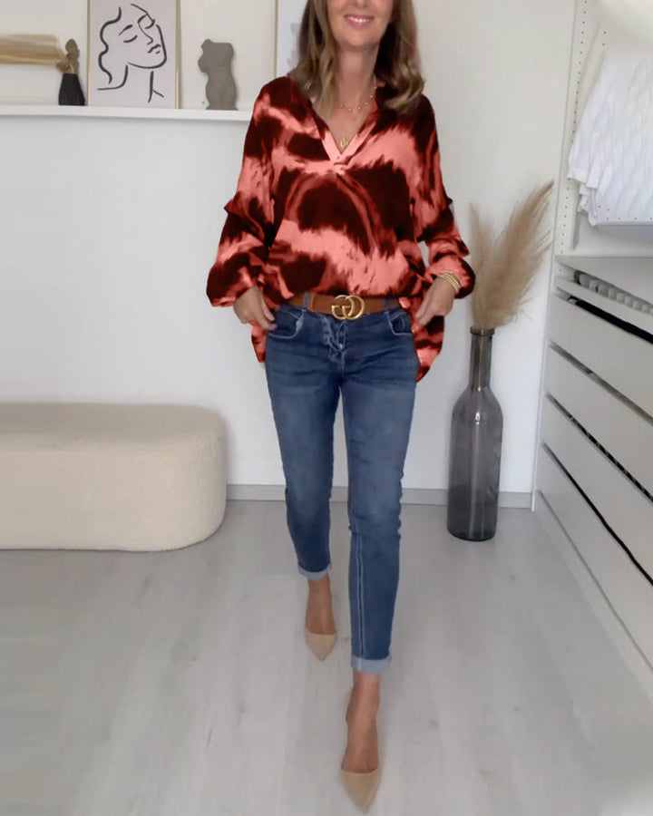 Valentine - Bold Tie-Dye Tops