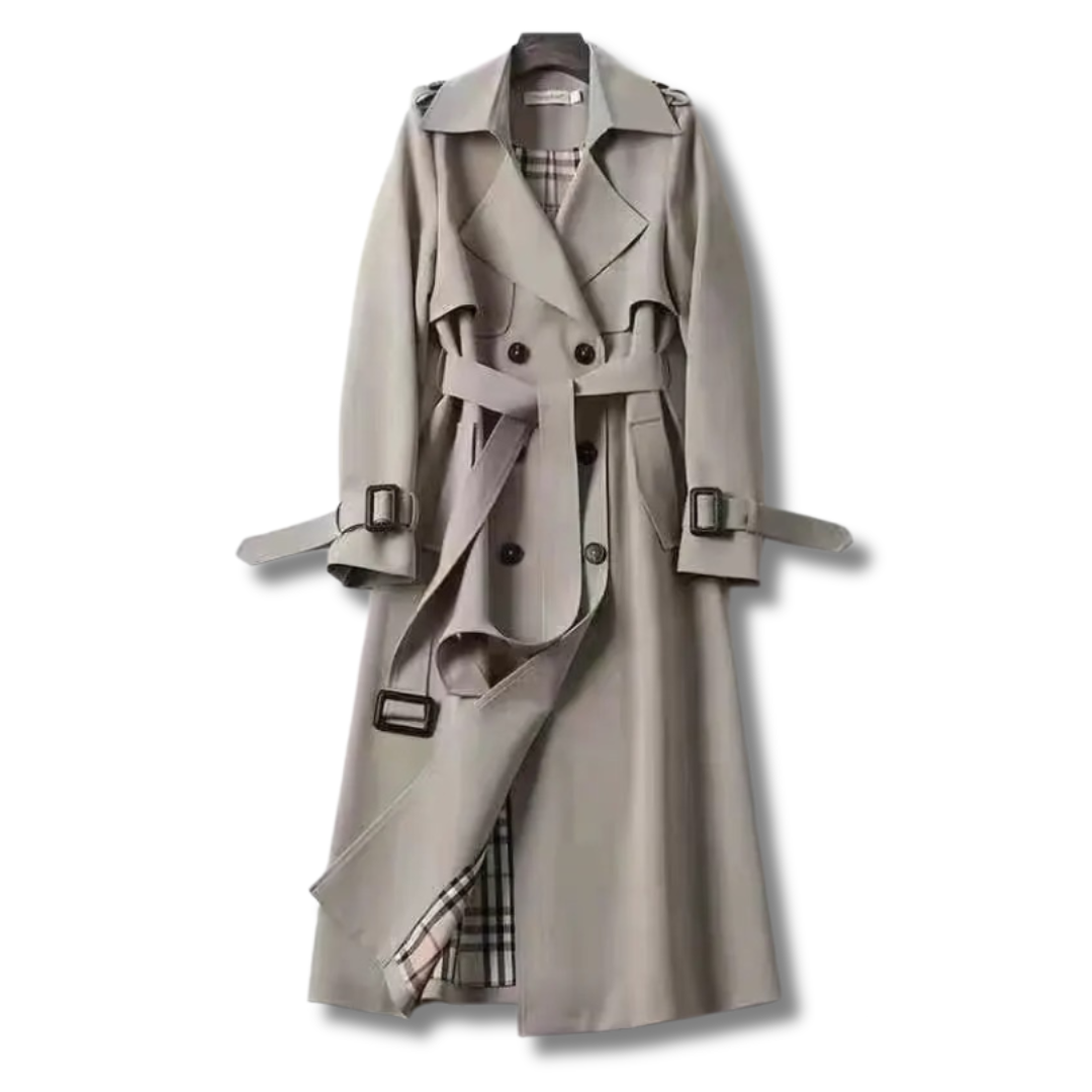 Emilia™ Elegant Trench Coat