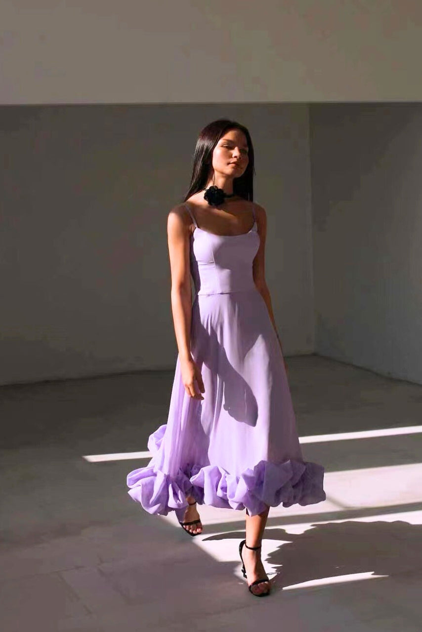 VALINA - Petal Flare Dress