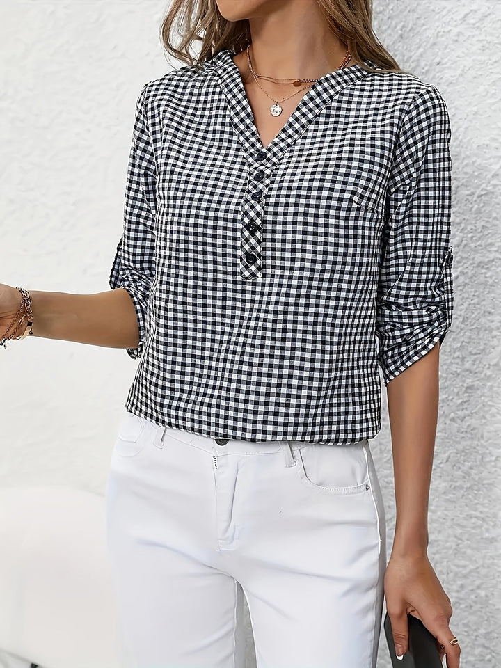 Vianney - Stylish V-Neck Top