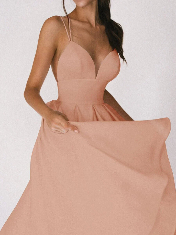 Elysia - Graceful Minimalist Dress