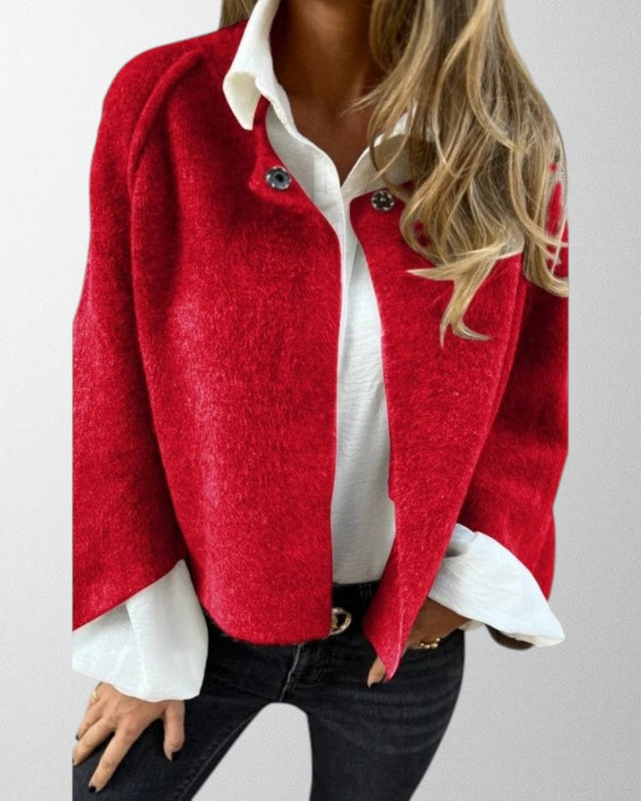 Olivia - Short jacket with elegant flared sleeves