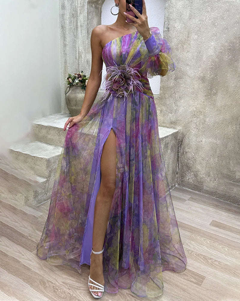 Seliora - Mystical One-Shoulder Dress