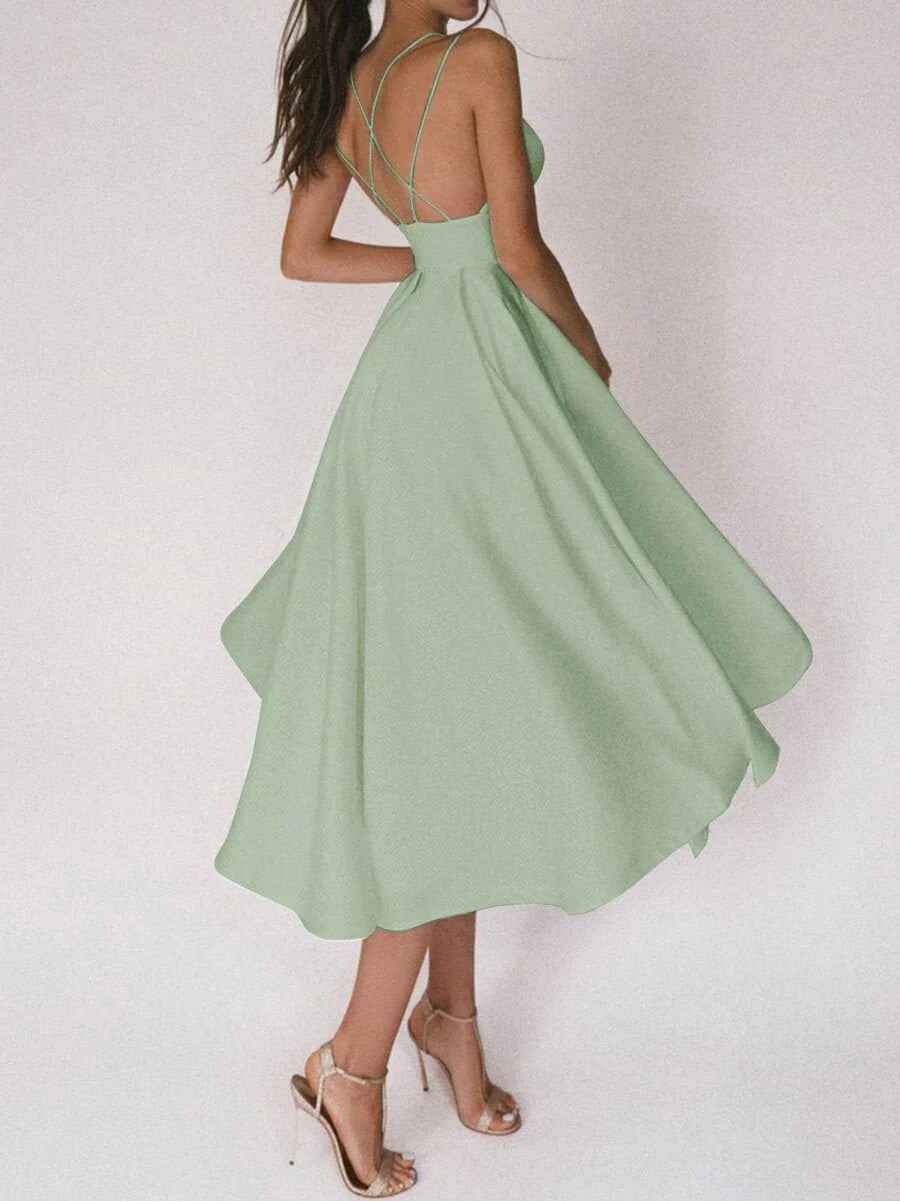 Elysia - Graceful Minimalist Dress