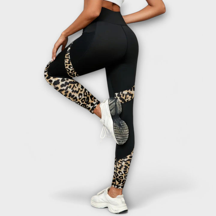 High-Waisted Leopard Print Leggings