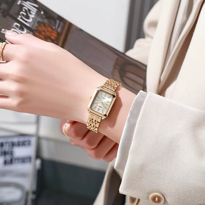 Freya Link Watch | Gold