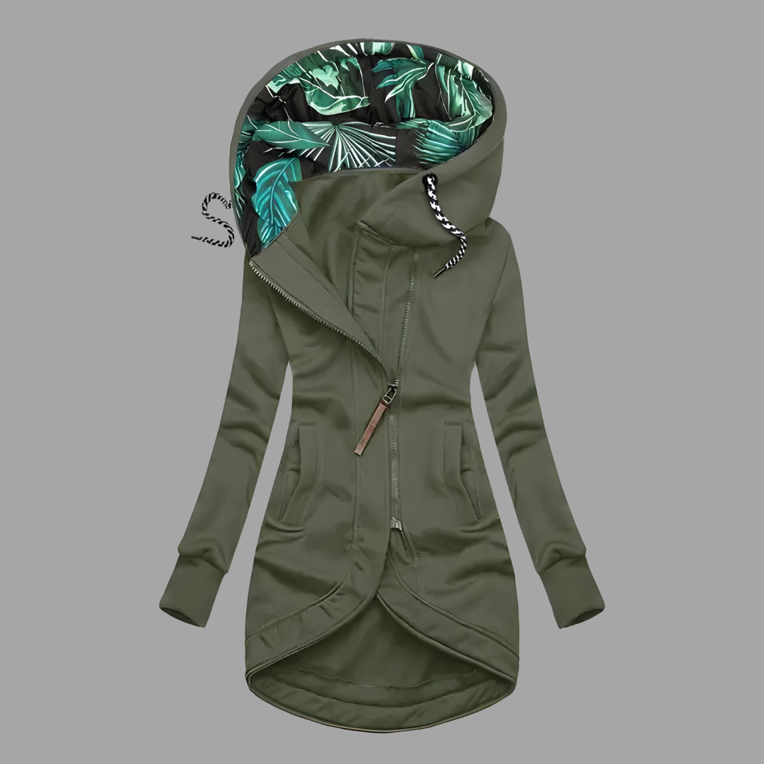 Harper - Cozy Hooded Longline Jacket