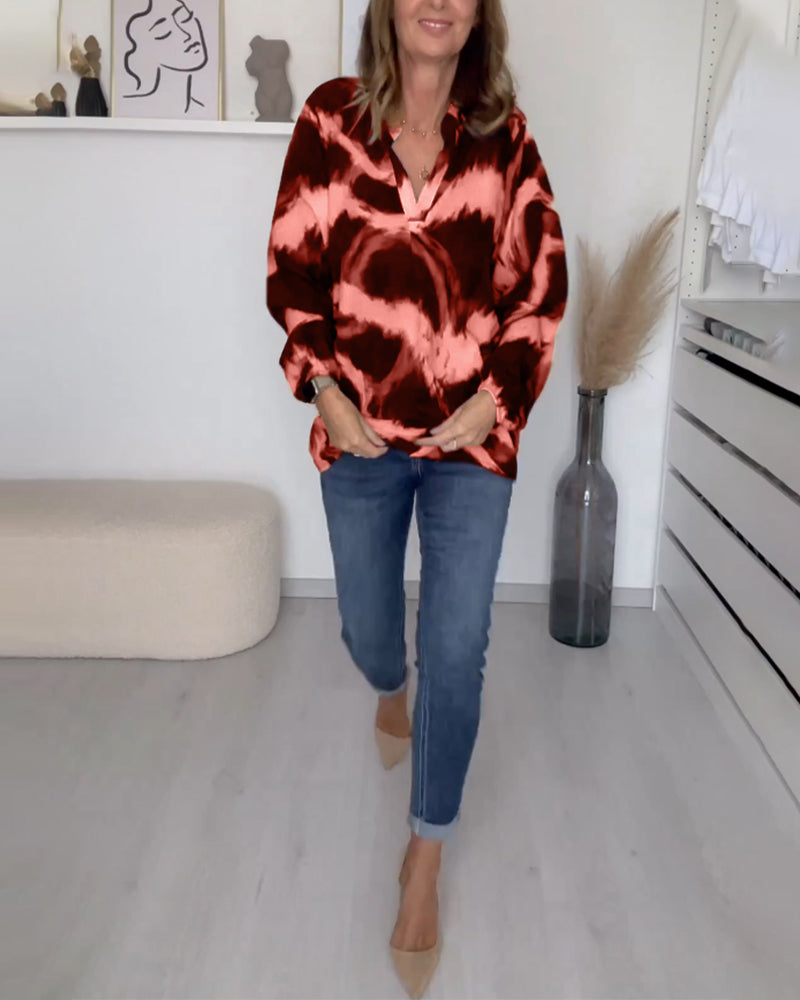 Valentine - Bold Tie-Dye Tops