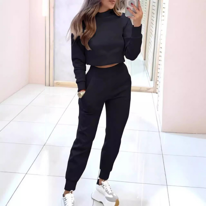 Sofia - Cropped Lounge Set