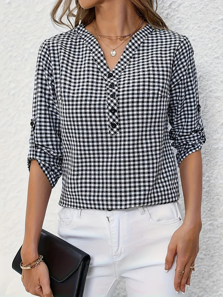 Vianney - Stylish V-Neck Top