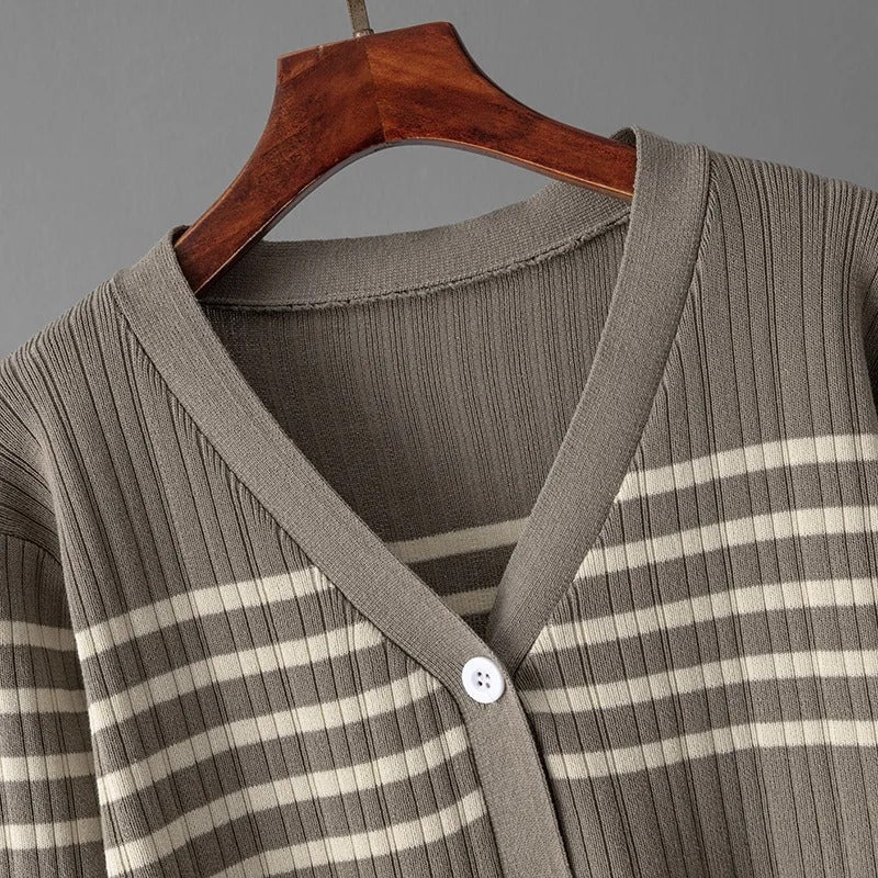 Tasha - Elegant Striped Set