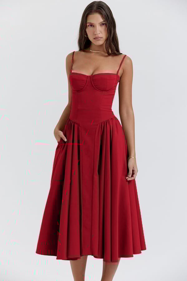 Lilianie - Chic Corset Flare Dress
