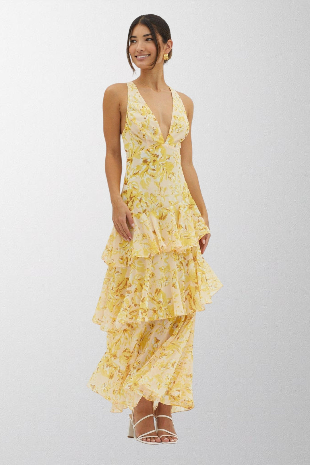 Olivia - Bloom Shift Midi Dress