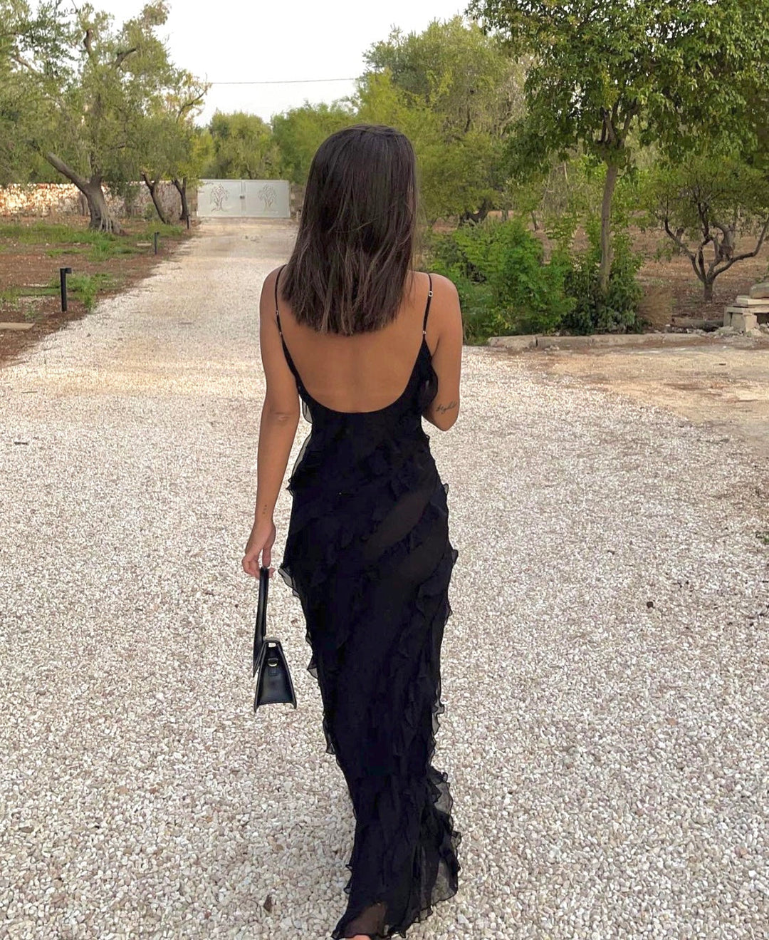 Valestra - Ruffle Statement Dress