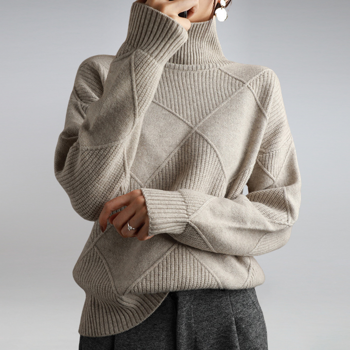 Delfina | High Neck Jumper