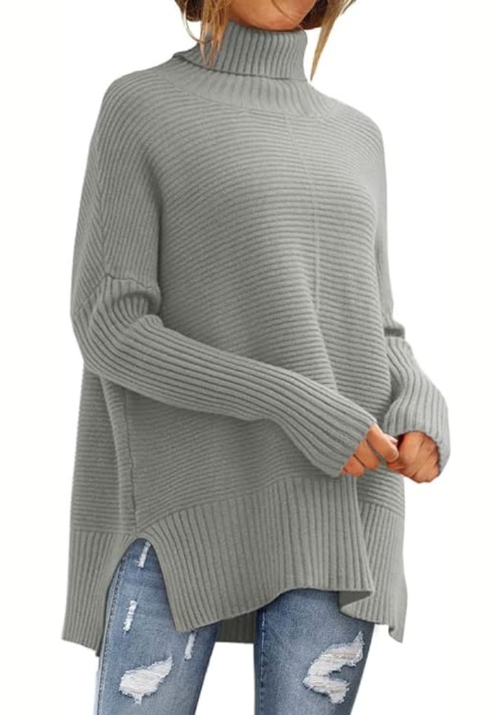 Evelyn - Relaxed Turtleneck Sweater