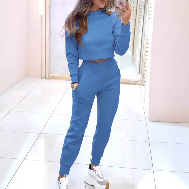 Sofia - Cropped Lounge Set