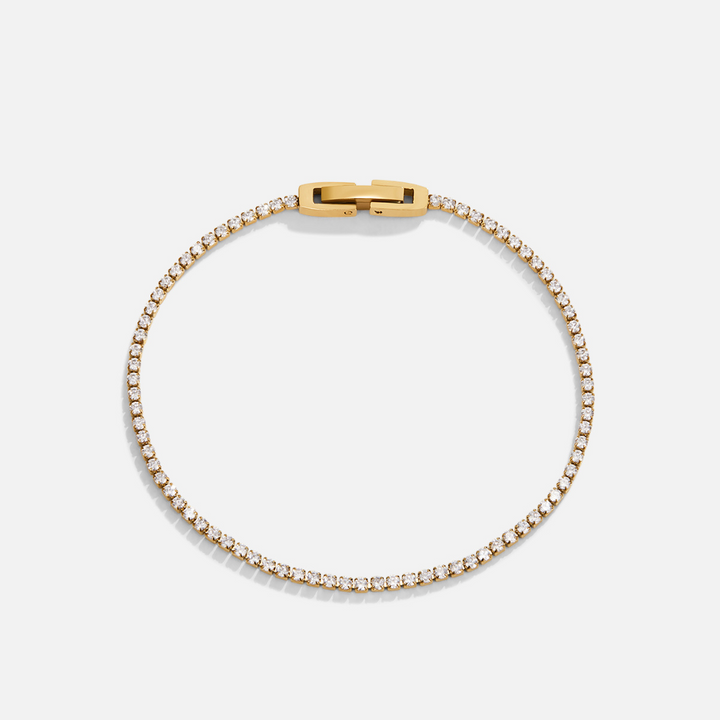 Olivia Crystal Gold Bracelet