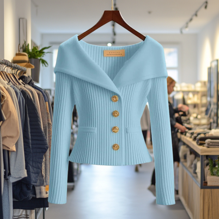 Necca - Elegant Button-Up Pullover
