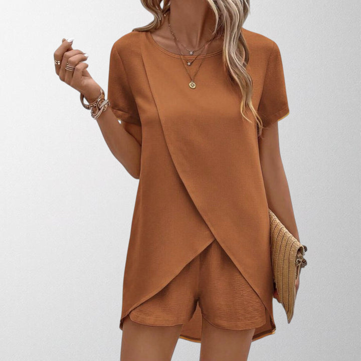 Olivia - Elegant Summer Co-ord Lounge Set