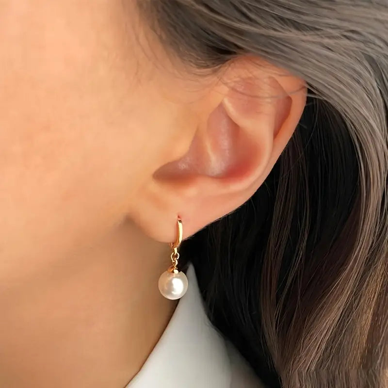 Golden Grace Pearl Set | Gold